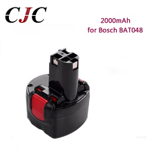 Batería recargable para herramientas eléctricas, pila de 9,6 V, 2000mAh, ni-cd, para Bosch BAT048, PSR 960, 2, 607, 335, 272, 32609-RT, BAT119, BH984 2024 - compra barato