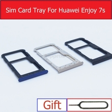 Genuine Micro SD & SIM Card Reader For Huawei Enjoy 7S FIG-AL00 AL10 TL00 TL10 Sim & Memory Slot Tray Holder Adapter Accessory 2024 - buy cheap