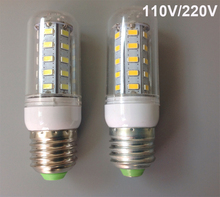 E27 E14 Led Lamps 5730SMD 220V 110v 36LED  Corn Led Bulb Christmas Chandelier Candle Lighting Home Decoration 2024 - buy cheap
