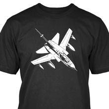 Повседневная хлопковая футболка с коротким рукавом, новинка 2019, футболка Panavia PA 200 Tornado, футболка с самолетом на заказ 2024 - купить недорого