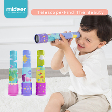 Mideer-juguete telescópico de hierro para niños, juguete científico de diseño ajustable de tres etapas, 3 años + 2024 - compra barato