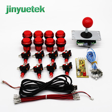 Arcade Joystick DIY Kit Zero Delay Arcade DIY Kit USB Encoder To PC Sanwa Joystick + Sanwa Push Buttons cabinet For Mame 2024 - buy cheap