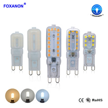 Foxanon Lampada Led G9 LED Lamp 5W 7W 9W Mini LED Bulb Light AC 220V 110V SMD2835 Chandelier Lighting Replace Halogen Lamps 2024 - buy cheap