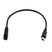 25cm USB 2.0 Mini B 5-Pin male to Micro female Adapter cable 25cm with braided shield 2024 - buy cheap