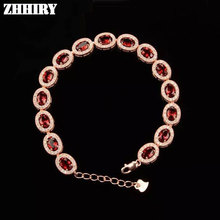 Zhhiry pulseira com pedra preciosa semi-preciosa de prata esterlina 925 sólida genuína de pérola natural para mulheres, joias finas de baile 2024 - compre barato