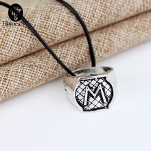 The Mortal Instruments City of Bones necklace vintage Morgenstern Herondale Lightwood Family Shadowhunters pendant Wholesale 2024 - buy cheap