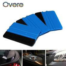 Overe 1PC Car Cleaning tool Scraper Blue squeegee For Renault Megane 3 Duster Captur Chevrolet Cruze Aveo Captiva 2024 - buy cheap