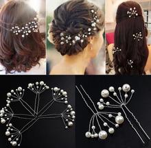 5pcs / set Wholesale New Arrival Wedding Bridal Accessory Jewelry For Women,Pearl Hair Pins Hair Clips Bridesmaid Jewelry 2024 - buy cheap