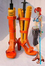 Custom made orange nami shoes from One Piece Cosplay 2024 - buy cheap