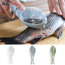 Utensilios de cocina creativos, accesorios para quitar escamas de pescado, pelador de limpieza de cuchillos, utensilios de cocina prácticos, mutfak malzemeleri 2024 - compra barato