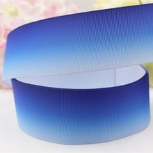 16724-14,38MM gradient colors printed grosgrain ribbon packaging design, DIY accessories handmade materials. 2024 - buy cheap