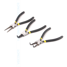 3 Pcs 6" Circlip Pliers Set Internal External Curved Straight Tip Circlip Plier Snap Ring Plier Hand Tools 2024 - buy cheap