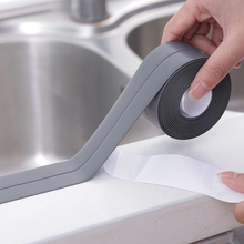 1 ROLO Impermeável Molde Uso Durável Material de PVC Cozinha Banheiro Parede À Prova de Fita Adesiva Fita de Vedação Gadgets 2024 - compre barato