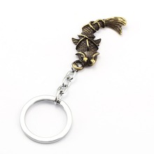 MS Jewelry брелок для ключей с временем райдера, 3D карп, рыба, брелки для подарка, брелок для ключей от автомобиля Chaveiro ювелирные изделия, искусственный сувенир 2024 - купить недорого