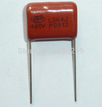 100pcs CBB capacitor 564 400V 564J 0.56uF 560nF P15 CL21 Metallized Polypropylene Film Capacitor 2024 - buy cheap