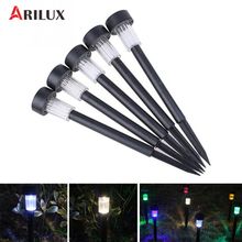 ARILUX DC1.2V IP44 Solar Powered Plastic LED Lawn Light Waterproof Outdoor Garden Landscape Yard Path Lamp 2024 - buy cheap