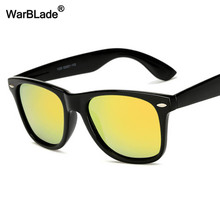 Винтажные мужские поляризованные солнцезащитные очки WarBLade, классические зеркальные солнцезащитные очки для вождения, женские и мужские брендовые дизайнерские солнцезащитные очки UV400, Gafas De Sol 2024 - купить недорого