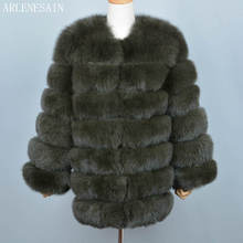 Arlenesain пользовательские женские зимние теплые толстые женские модные 7 рядов Куртки Новое поступление 2024 - купить недорого