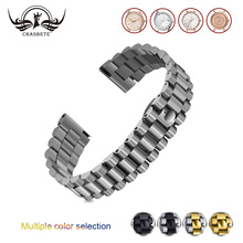Stainless Steel Watchband 18mm 20mm 22mm for Fossil Watch band Quick Release Band Metal Strap Wrist Bracelet Black Silver + Toot 2024 - buy cheap