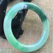 56mm Certified (Grade A) Natural ice Green Jadeite JADE Bracelet Bangle  06058 2024 - buy cheap