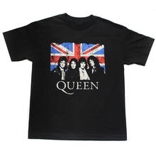 Shirt Maker Premium Crew Neck Queen Rock Band  Short Sleeve Tee Shirts For Women 2024 - buy cheap