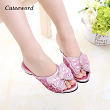 Children S Shoes Girls High Heels Kids Sandals Fish Mouth Shoes Non Slip Sequins Princess Shoes Bow Tie Kids Girls Sandals Buy Cheap In An Online Store With Delivery Price Comparison Specifications Photos And