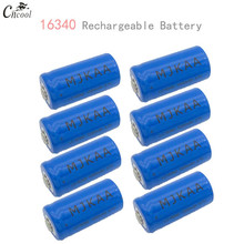 8pcs 16340 1200mah Rechargeable Battery CR123A 3.7V 16340 1200mAh Rechargeable li-ion Batteries 2024 - buy cheap