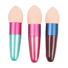 2pcs/lot Women Cosmetic Sponge Puff Stick Makeup Brush Sponge Liquid Cream Powder Puff Cosmetics Tool Smooth Sponge Brushes 2024 - buy cheap