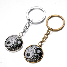 Chinese Style Yin Yang Tai Chi Keychain Vintage Best Friends Friendship Key Ring For Car Keys Bag BFF Couples Key Chain Jewelry 2024 - buy cheap