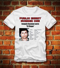 Newest 2019 Fashion T Shirt Men Harajuku Funny Men Tee Shirts T Shirt Joaquin Guzman El Chapo Pablo Escobar Kokain Drogen Tee 2024 - buy cheap