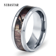 Мужское обручальное кольцо из карбида вольфрама из древесного углеродного волокна, Размер 7-10, оптовая продажа 2024 - купить недорого