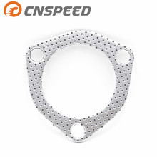CNSPEED 10 pieces/batch 2.5 inch 65 mm exhaust pipe gasket for joint exhaust muffler gasket with hole 3 YC101115 2024 - buy cheap