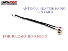 FOR VW Car Radio FAKRA Antenna (MFD3) RCD510 310 RNS510 Antenna Adapter Radio 2 in 1 MFD 2024 - buy cheap