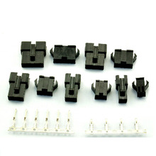 50sets/lot SM2.54 2/3/4/5/6Pin 2.54 Male and Female Terminal Adaptor JST 2.54MM SM2.54 5 in 1 Electrical Wire Connectors 2024 - buy cheap