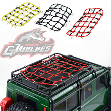 GWOLVES 1:10 RC Rock Crawler camión monstruo red elástica de equipaje para Axial SCX10 90046 Tamiya CC01 RC4WD D90 D110 Trax TRX-4 2024 - compra barato