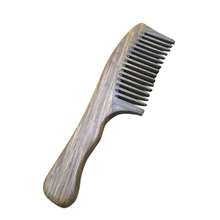 Mayitr 1pc Handmade Wood Sandalwood Comb Natural Wooden Comb Wide Tooth Antistatic Massage Hair Health Care Comb Styling Tool 2024 - buy cheap
