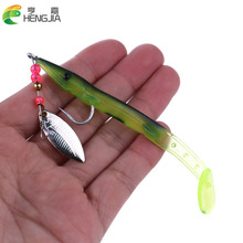 1pcs Big Sale 6.2g Pesca Carp Fishing Bait Mouth Paillette Lure Soft Bait Fox Spinner Spoon Fishing Lure SP001 2024 - buy cheap