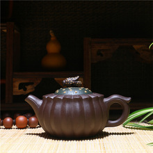 140ml Factory Direct Genuine Yixing Purple Clay teapot Chinese Kung Fu Zisha Tea Pot Gift Box Package Free Shipping 2024 - buy cheap