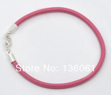 Vintage Silver Mixed Style Clasp Good Luck Charms Leather Bracelet Bangle For Women DIY Jewelry Clothing Accessories HOT P1435 2024 - buy cheap