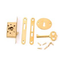 Vintage Drawer Lock With Key Antique Small Box Cabinet Door Locks Furniture Fittings 2024 - buy cheap