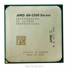 Процессор AMD A8 5500 A8 5500B A8 5500K 3,2 ГГц, процессор для процессора AD5500OKA44HJ/AD550BOKA44HJ Socket FM2 2024 - купить недорого