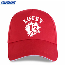 LUCKY 13-gorra de béisbol con estampado de trébol para hombre y mujer, ropa informal de moda, Snapback Hip Hop, algodón, camionero 2024 - compra barato