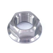 M18x1.5mm Ti GR5 Titanium Flange Hex Nut For Motorcycle Centre Shaft 2024 - buy cheap