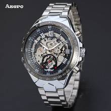 Winner New Number Sport Design Bezel Golden Watch Mens Watches Top Brand Luxury Montre Homme Clock Men Automatic Skeleton Watch 2024 - buy cheap