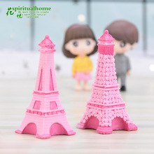 ZOCDOU-Torre de Pagoda encantadora, modelo de 3 figuras pequeñas, muñeco artesanal, adorno, miniaturas, 1 pieza 2024 - compra barato