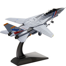 Modelos de caza de la Marina de los Estados Unidos, escala 1/100, F14, colección de avión, juguetes para niños y adultos 2024 - compra barato