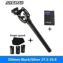 SR Suntour NCX Bike Suspension Travel Seatpost 350mm* 27.2/28.6/30.0/30.1/30.4/30.8/31.6/33.9 Bicycle Seat Post w/ Case Original 2024 - buy cheap