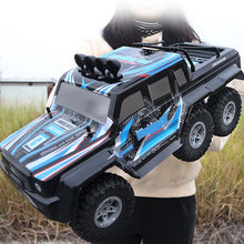 [Funny] 4CH 2.4GHz 6X6 RC Stunt Car Remote Control Racing Car light Six-wheel drive SUV Electric vehicle Beach car toy kids gift 2024 - buy cheap