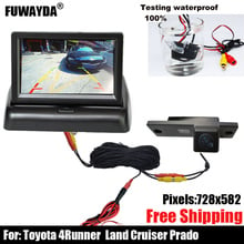 free shipping!!! SONY CCD Chip Car Rear View Reverse Parking Backup Safety CAMERA for Toyota 4Runner / LAND CRUISER PRADO 2010 2024 - buy cheap