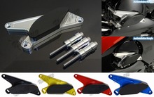 Motorcycle Left Engine Crash Pads Frame Slider Protector For Suzuki B-King GSX1300 2008 2009 2010 2011 2012 2024 - купить недорого